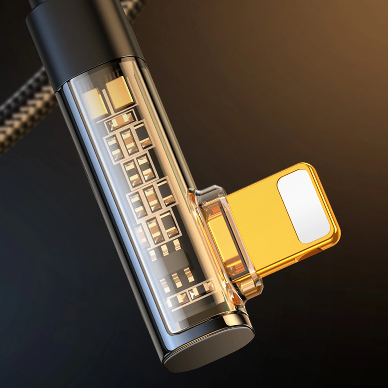 USB-A to Lightning Data and Charging Cable Joyroom S-UL012A6 Angled, 18W, 1.2m, Black