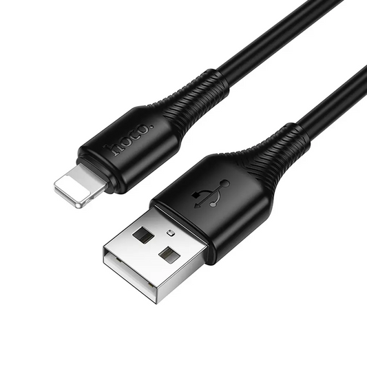 Dátový a nabíjací kábel USB-A - Lightning HOCO X120, 18W, 1m, čierny
