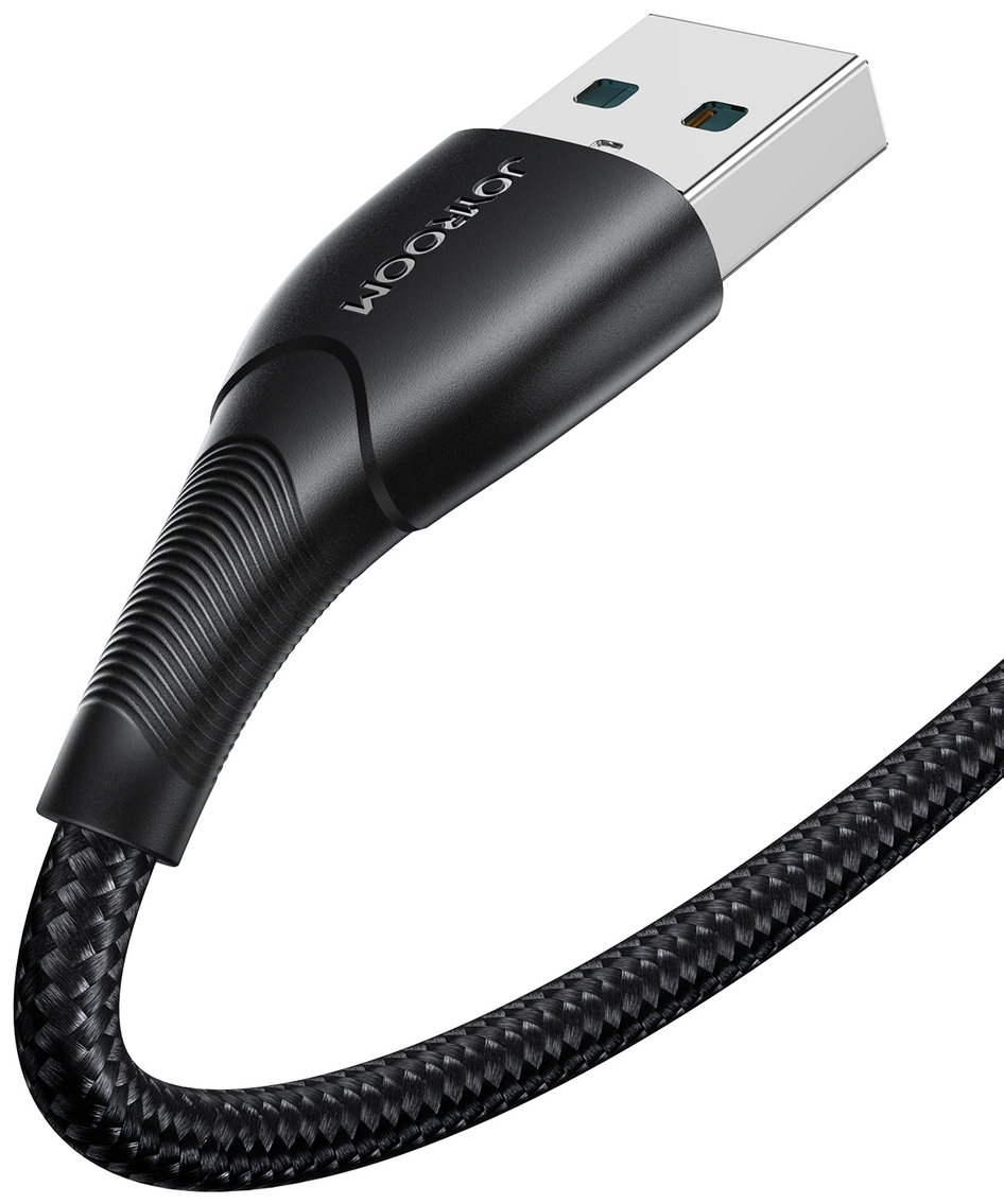 Dátový a nabíjací kábel USB-A – Lightning Joyroom SA32-AL3, 18 W, 1 m, čierny