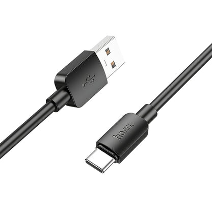 Dátový a nabíjací kábel USB-A - USB-C HOCO X96, 27W, 1m, čierny