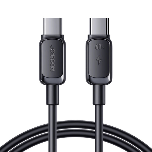 Dátový a nabíjací kábel USB-C - USB-C Joyroom A14, 60W, 1.2m, čierny