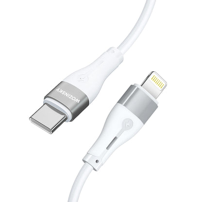 USB-C to Lightning Data and Charging Cable WZK WSTCL1, 27W, 1m, White