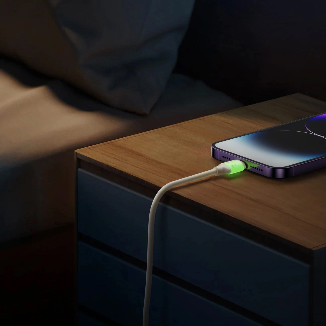 Dátový a nabíjací kábel USB-A - Lightning Joyroom S-A53, 18W, 1.2m, Béžový