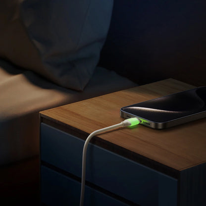 Dátový a nabíjací kábel USB-C - USB-C Joyroom S-A53, 60W, 1.2m, Béžový