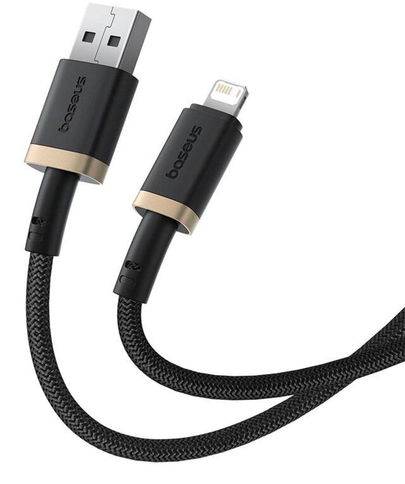 Dátový a nabíjací kábel USB-A - Lightning Baseus Dura Series, 18W, 1m, Zlatý P10377801U01-00