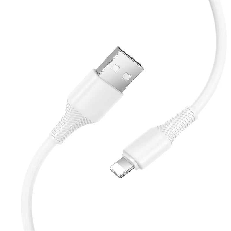 Dátový a nabíjací kábel USB-C - Lightning HOCO X120, 20W, 1m, Biela