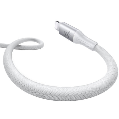 Dátový a nabíjací kábel USB-C - Lightning Joyroom S-A28 Flash, 30W, 1m, Biela