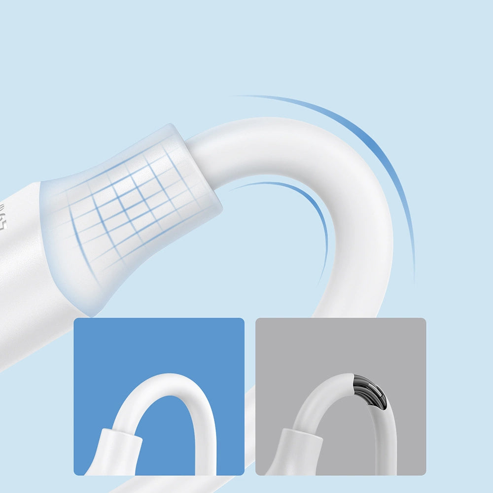 Dátový a nabíjací kábel USB-C - USB-C Joyroom S-A9, 60W, 1m, Biela