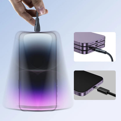 Dátový a nabíjací kábel USB-C - Lightning Joyroom S-A11, 20W, 1.2m, čierny