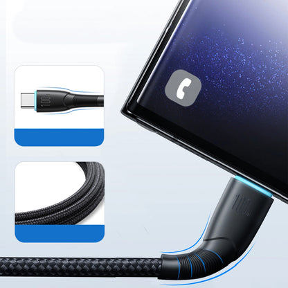 Dátový a nabíjací kábel USB-A - USB-C Joyroom S-A32, 100W, 1m, čierny