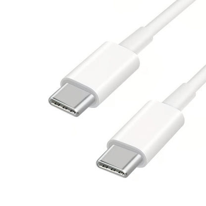 Dátový a nabíjací kábel USB-C - USB-C Google, 30W, 2m, Biely GA00195