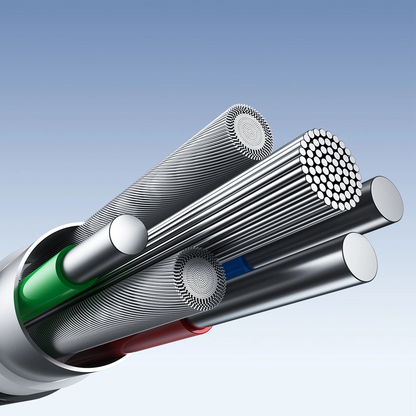 Dátový a nabíjací kábel USB-A - USB-C Joyroom S-A25 Light-Speed, 100W, 1.2m, čierny