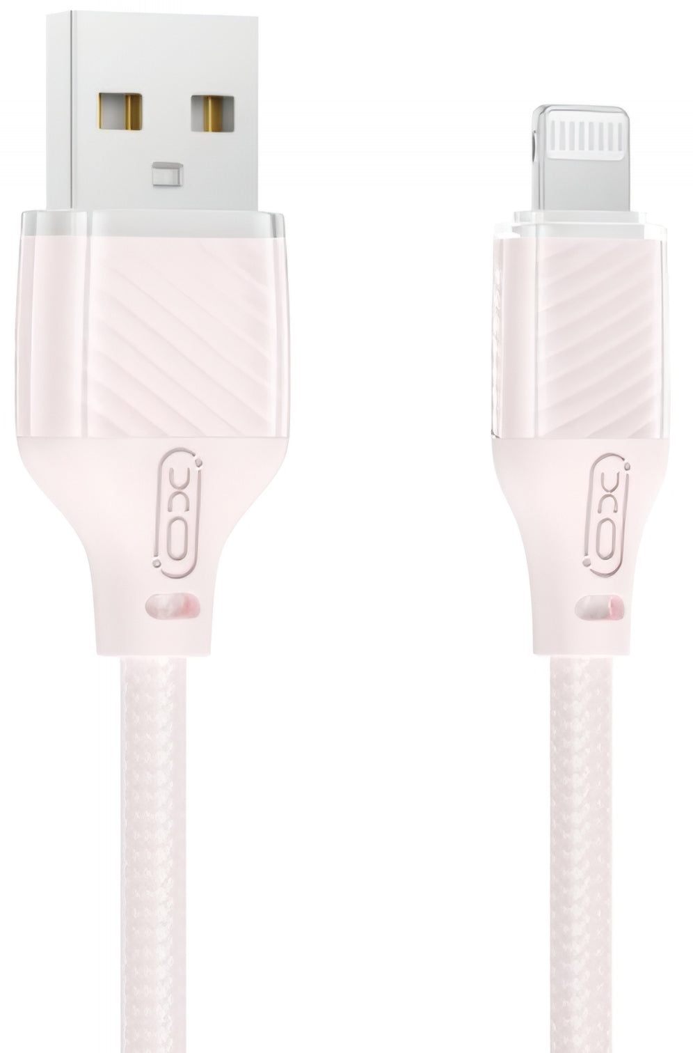 USB-A to Lightning Data and Charging Cable XO Design NB291, 18W, 1m, Pink