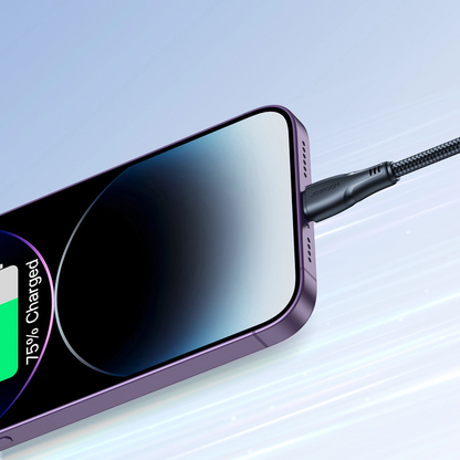 Dátový a nabíjací kábel USB-A - Lightning Joyroom S-A11, 18W, 1.2m, čierny