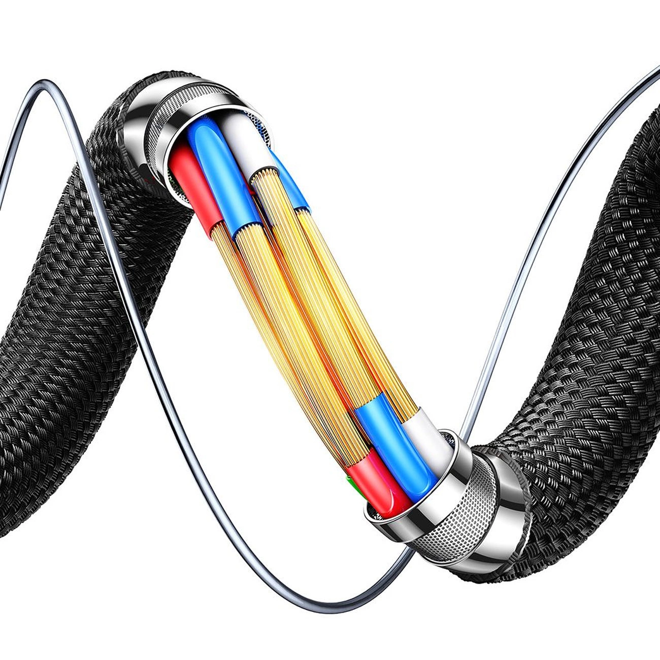 Dátový a nabíjací kábel USB-A - USB-C Joyroom S-A60 StarTalk, 18W, 1.2m, čierny