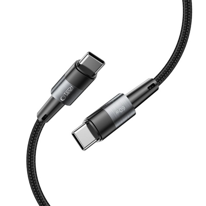 USB-C Data and Charging Cable - USB-C Tech-Protect Ultraboost, 60W, 1m, Gray