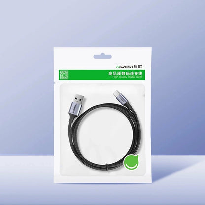 Dátový a nabíjací kábel USB-A - USB-C UGREEN US288, 18W, 1,5m, čierny