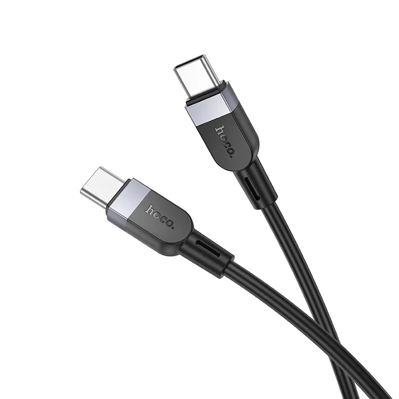 USB-C Data and Charging Cable - USB-C HOCO X109, 60W, 2m, Black