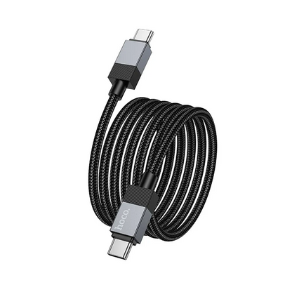 Dátový a nabíjací kábel USB-C - USB-C HOCO X110, 60W, 1m, čierny