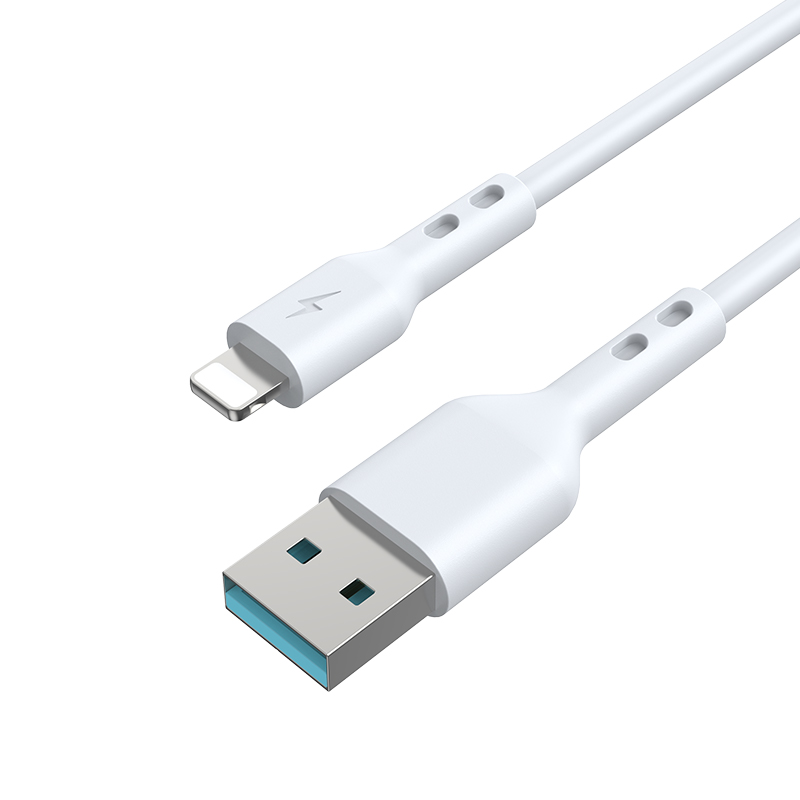 USB-A to Lightning Data and Charging Cable BWOO BO-X172L-2M, 15W, 2m, White