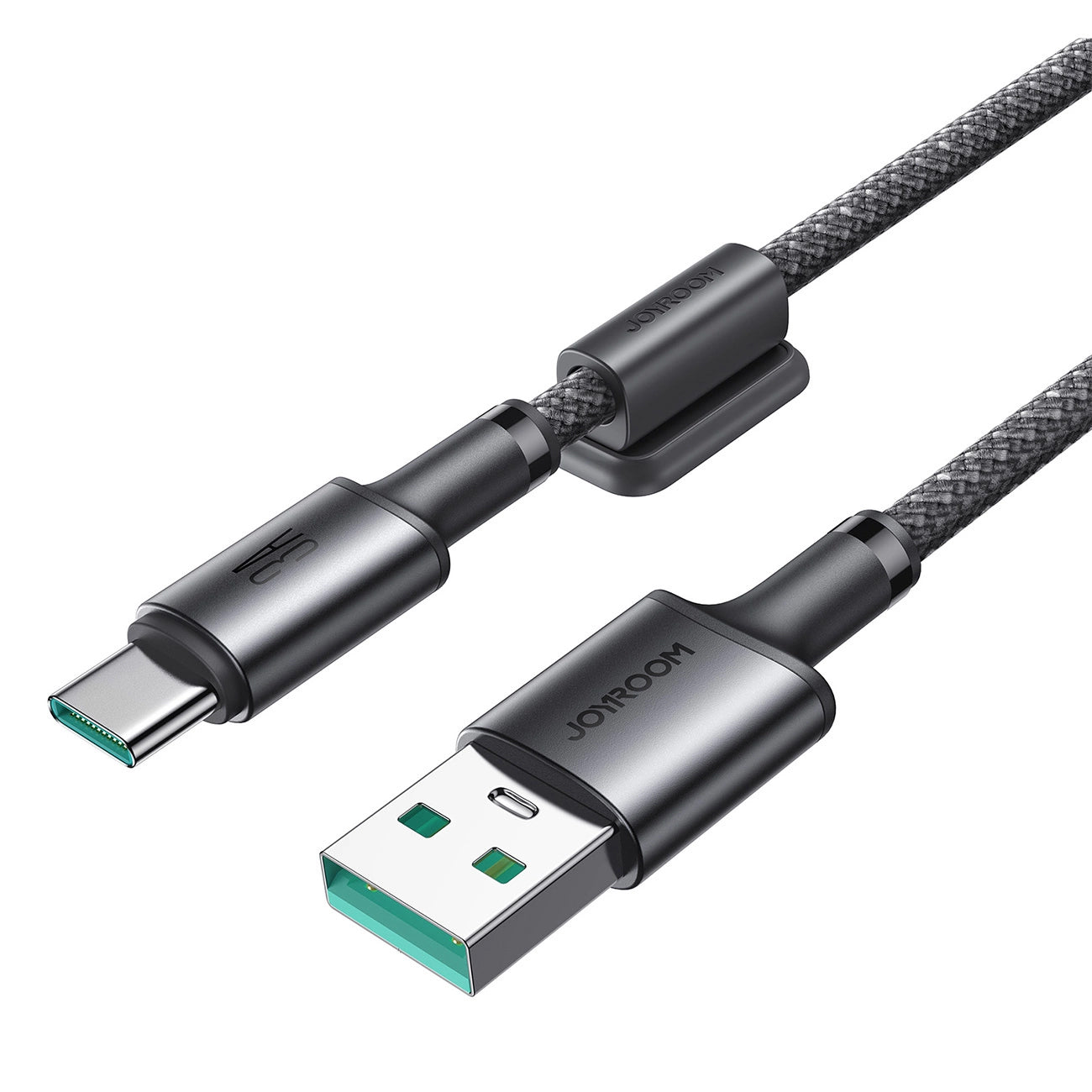 Dátový a nabíjací kábel USB-A - USB-C Joyroom S-A50, 60W, 1.2m, Sivý