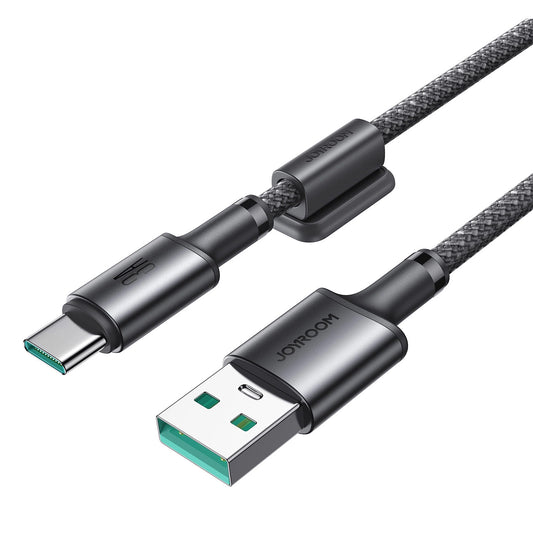 Dátový a nabíjací kábel USB-A - USB-C Joyroom S-A50, 60W, 1.2m, Sivý