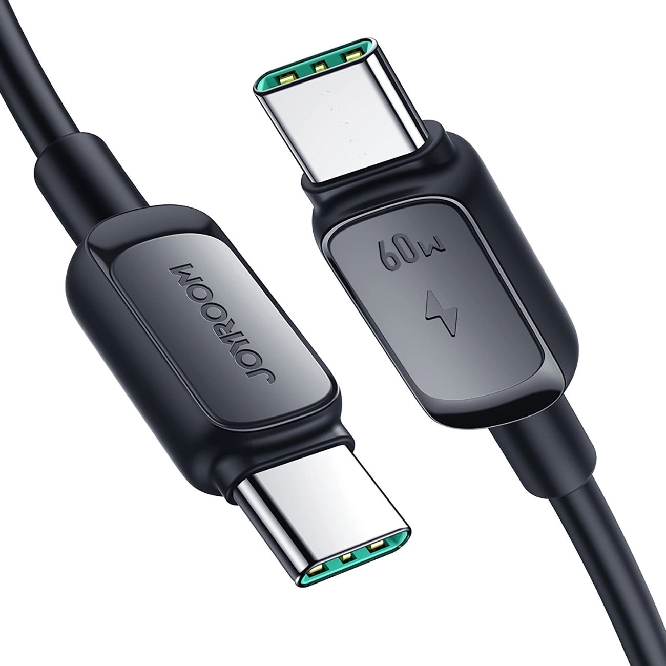 Dátový a nabíjací kábel USB-C - USB-C Joyroom A14, 60W, 1.2m, čierny