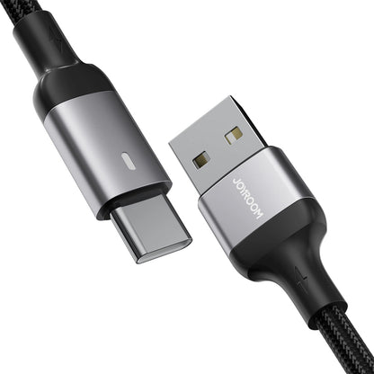 Dátový a nabíjací kábel USB-A - USB-C Joyroom A10, 18W, 1.2m, čierny