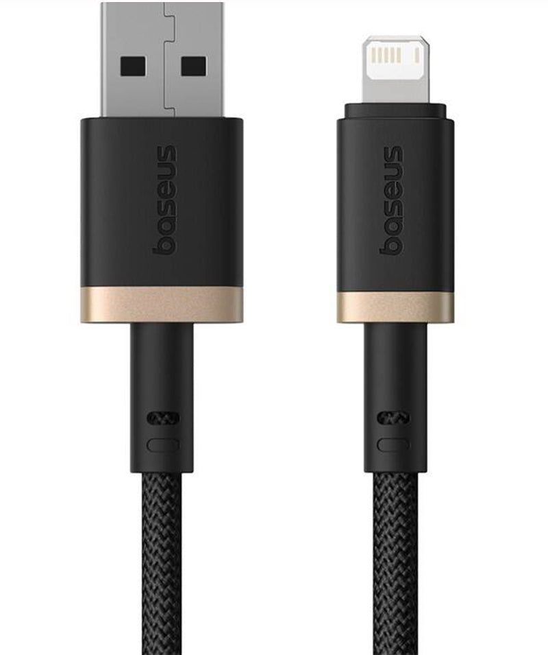 Dátový a nabíjací kábel USB-A - Lightning Baseus Dura Series, 18W, 1m, Zlatý P10377801U01-00