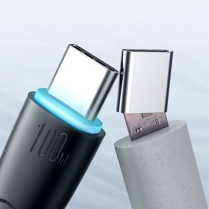Dátový a nabíjací kábel USB-A - USB-C Joyroom S-A32, 100W, 1m, čierny