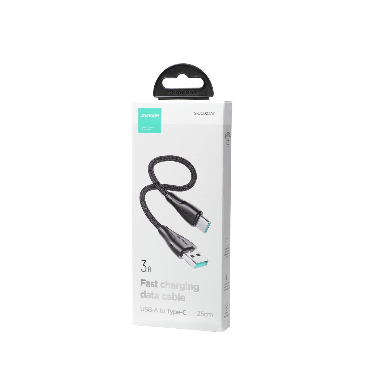 Dátový a nabíjací kábel USB-C - Lightning Joyroom S-A11, 20W, 0.25m, čierny