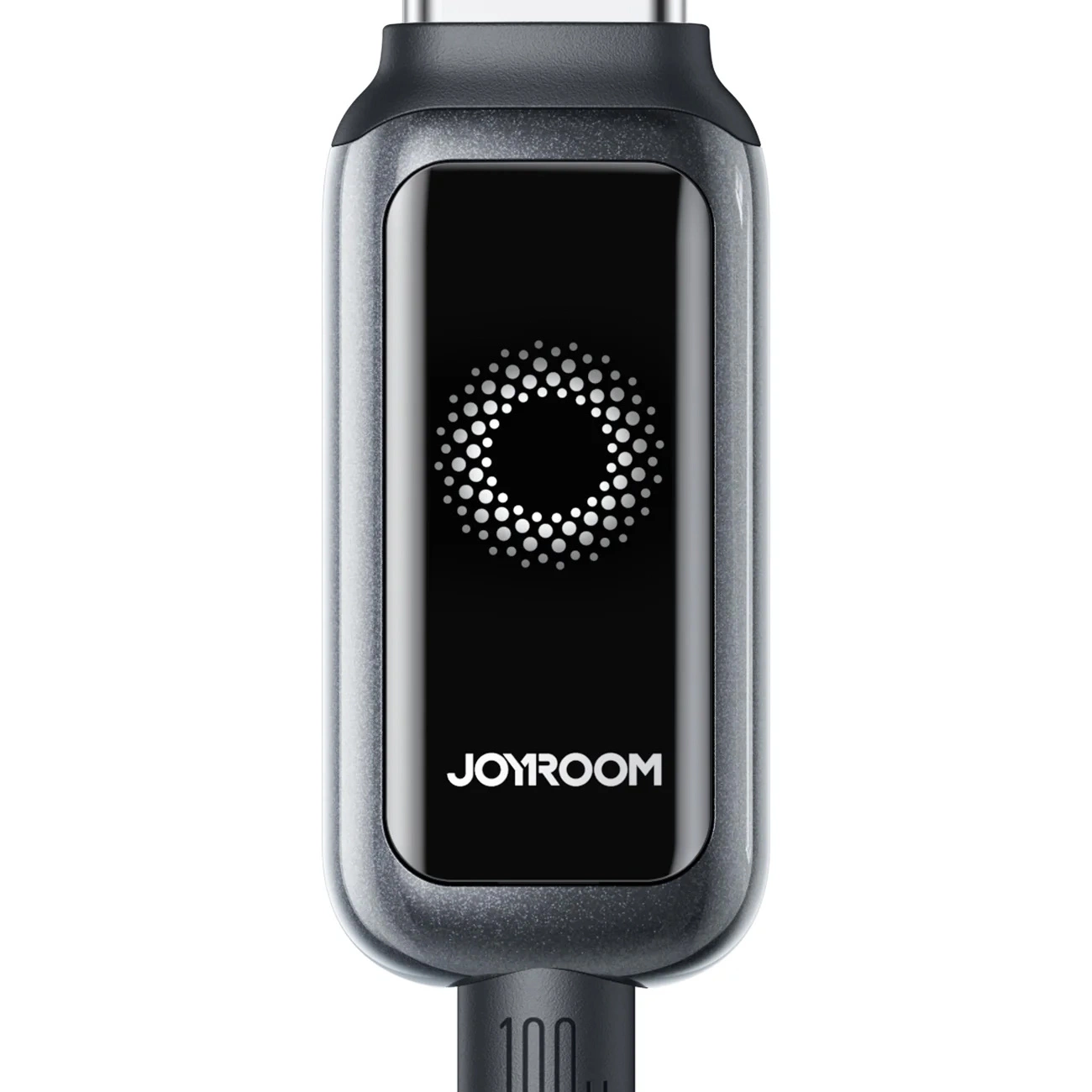 Dátový a nabíjací kábel USB-A - Lightning Joyroom S-A55 StarFlight Display, 18W, 1.2m, čierny