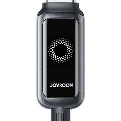 Dátový a nabíjací kábel USB-C - Lightning Joyroom S-A55 StarFlight Display, 30W, 1.2m, čierny