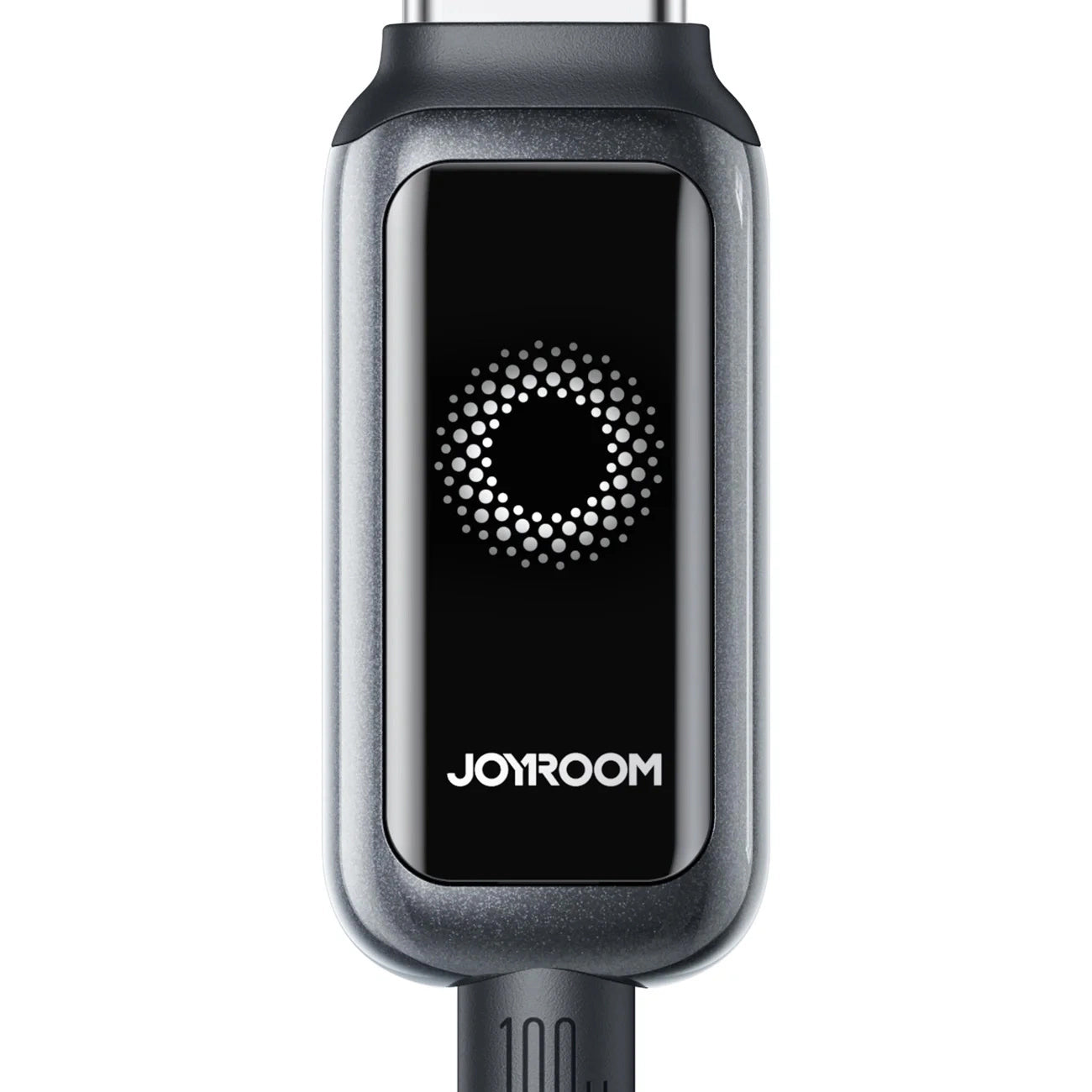 Dátový a nabíjací kábel USB-C - USB-C Joyroom S-A55 StarFlight Display, 100W, 1.2m, čierny