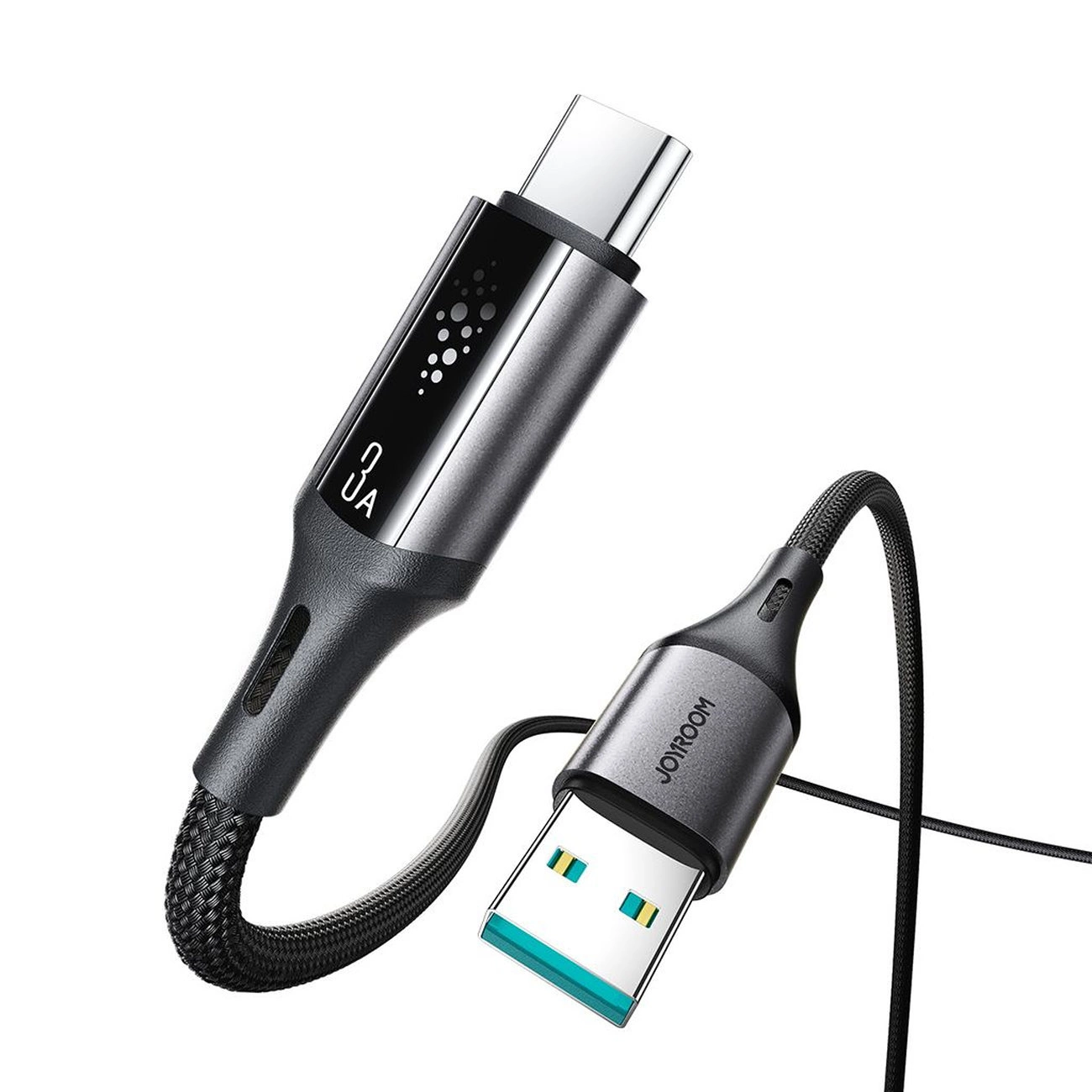 Dátový a nabíjací kábel USB-A - USB-C Joyroom S-A60 StarTalk, 18W, 1.2m, čierny