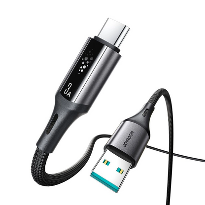 Dátový a nabíjací kábel USB-A - USB-C Joyroom S-A60 StarTalk, 18W, 1.2m, čierny