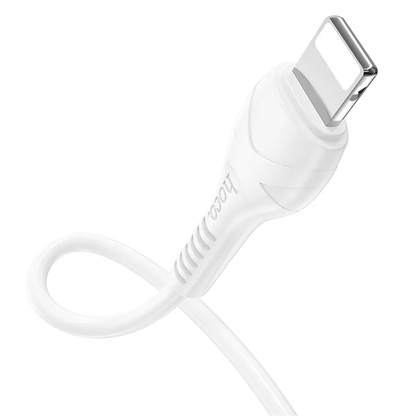 Dátový a nabíjací kábel USB-C - Lightning HOCO X37, 27W, 1m, Biely