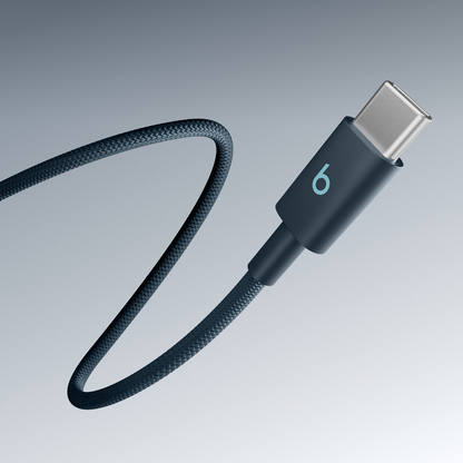 Dátový a nabíjací kábel USB-C - USB-C Beats, 1,5 m, Modrý MDGE4ZM/A