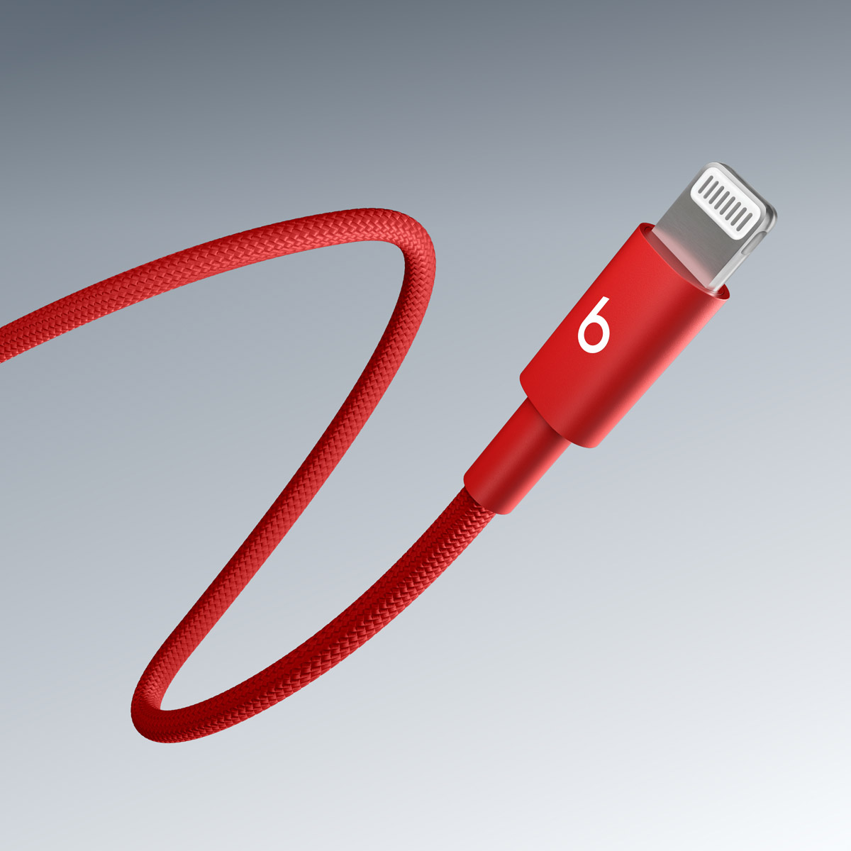 Dátový a nabíjací kábel USB-C - Lightning Beats, 1,5 m, Červený MFEH4ZM/A