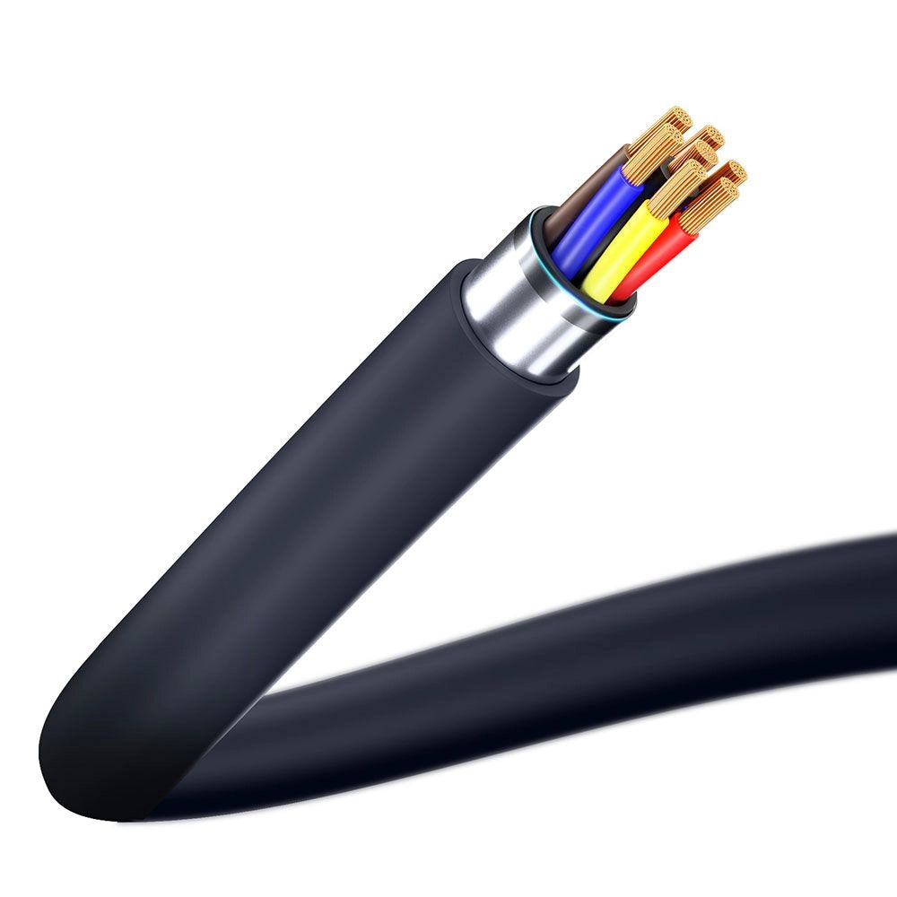 Dátový a nabíjací kábel USB-C - USB-C 3MK Hyper, 100W, 1.2m, čierny