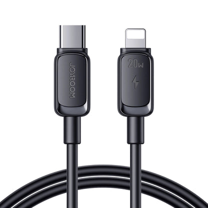 Dátový a nabíjací kábel USB-C - Lightning Joyroom A14, 20W, 1.2m, čierny