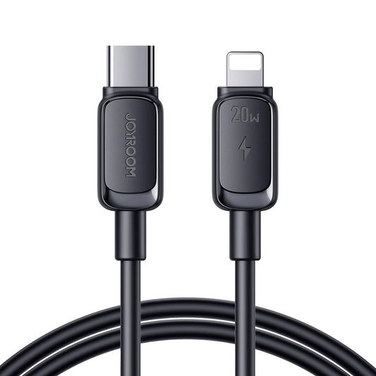 Dátový a nabíjací kábel USB-C - Lightning Joyroom A14, 20W, 1.2m, čierny