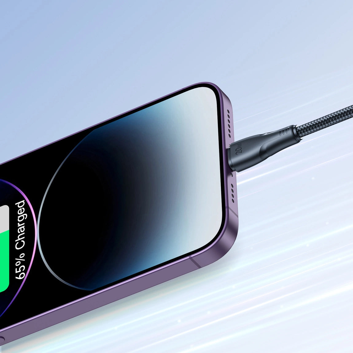 Dátový a nabíjací kábel USB-C - Lightning Joyroom S-A11, 20W, 1.2m, čierny