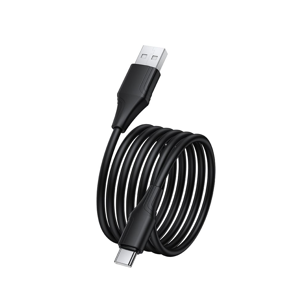 Dátový a nabíjací kábel USB-A - USB-C HOCO X124, 18W, 1m, čierny