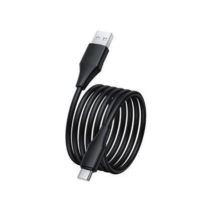 Dátový a nabíjací kábel USB-A - USB-C HOCO X124, 18W, 1m, čierny