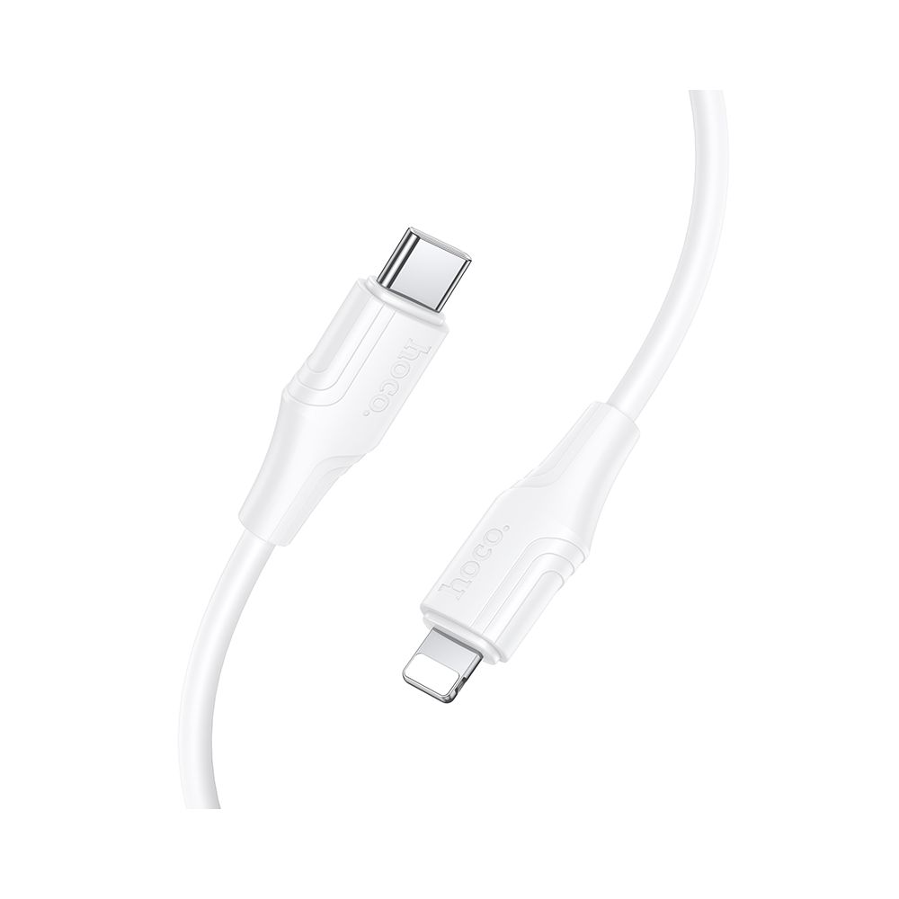 USB-C to Lightning Data and Charging Cable HOCO X124, 27W, 1m, White