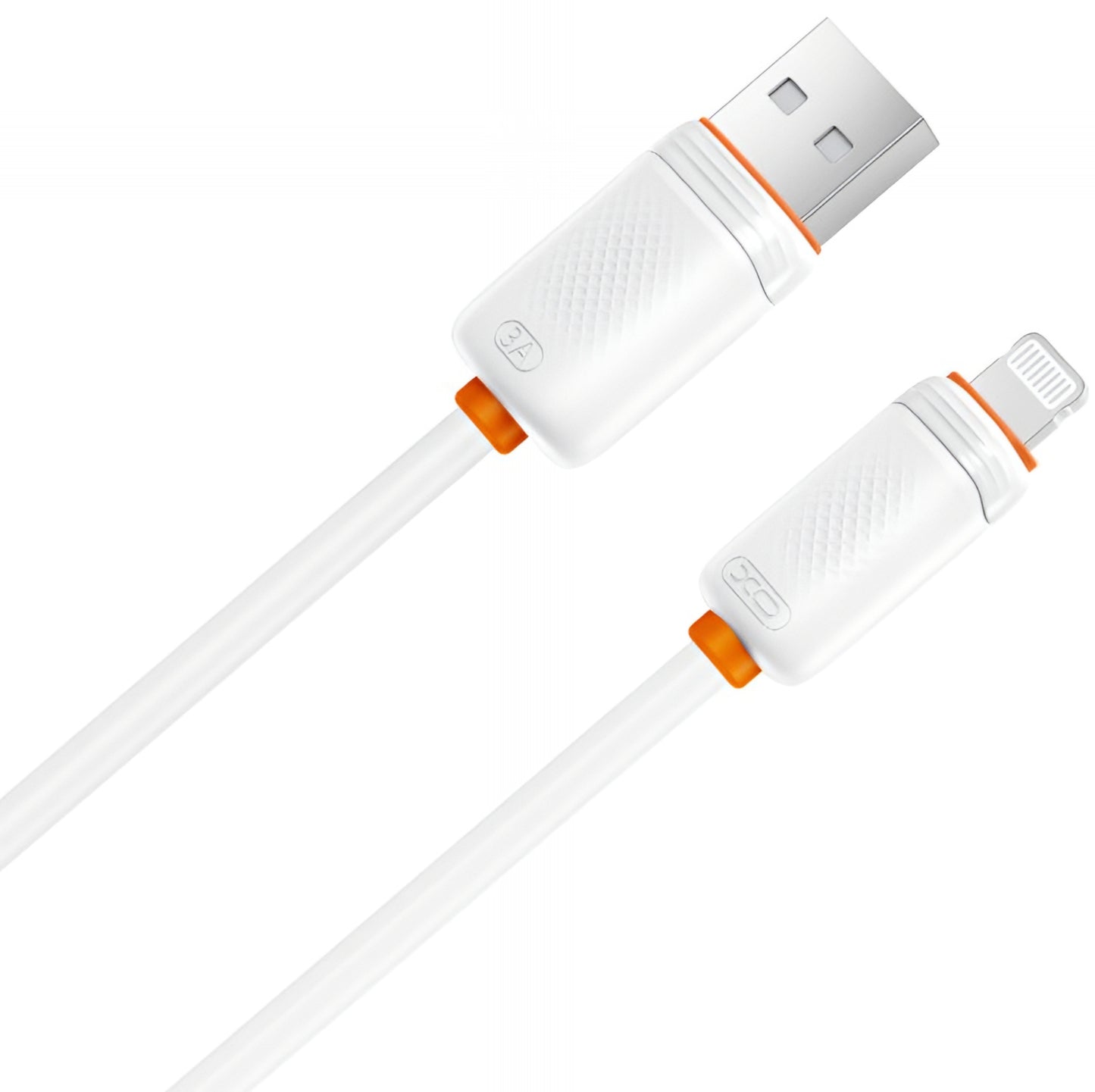 Dátový a nabíjací kábel USB-A - Lightning XO Design NB302, 18W, 1m, Biela