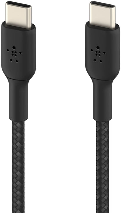 Dátový a nabíjací kábel USB-C - USB-C Belkin BoostCharge Pro, 60W, 2m, čierny CAB004bt2MBK