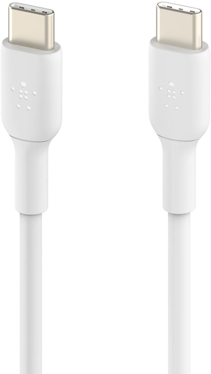 Dátový a nabíjací kábel USB-C - USB-C Belkin BoostCharge, 60W, 1m, biely CAB003bt1MWH
