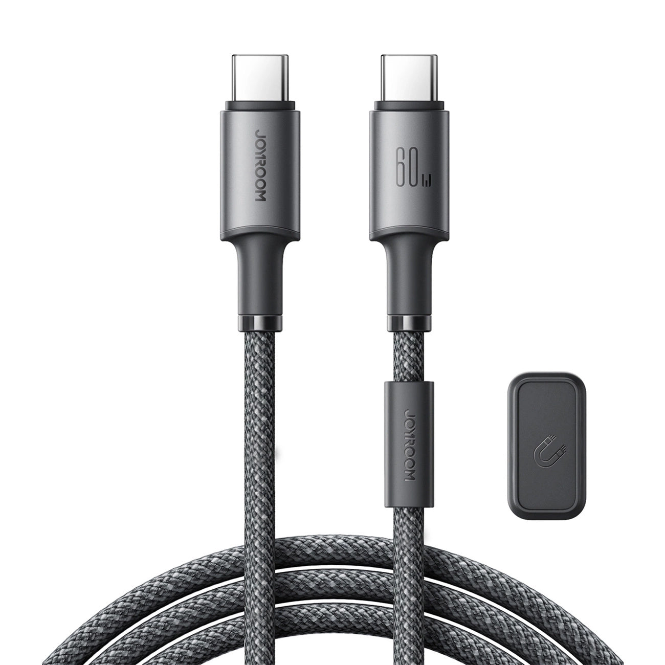 Dátový a nabíjací kábel USB-C - USB-C Joyroom S-A50, 60W, 1.2m, Sivý